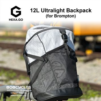 Hexa.Go 12L Lightweight Backpack in White