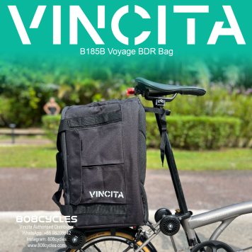 Vincita B185B Voyage BDR 37L Backpack, Duffle and Rack Bag