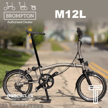 Brompton 2026 T Line 12-speed “M12L” Full-Titanium