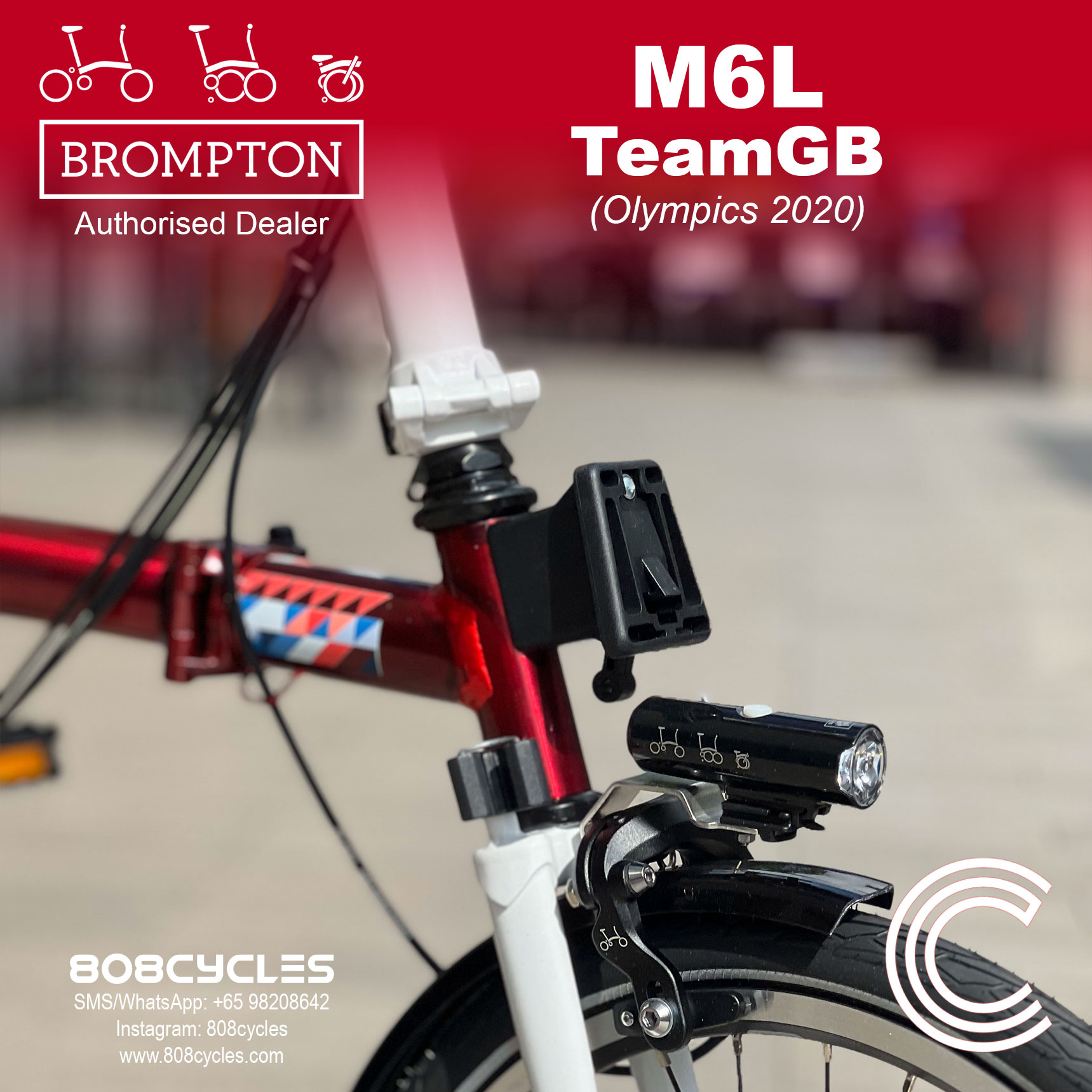 Brompton Team GB M6L – Tokyo 2020 Limited Edition - Image 5