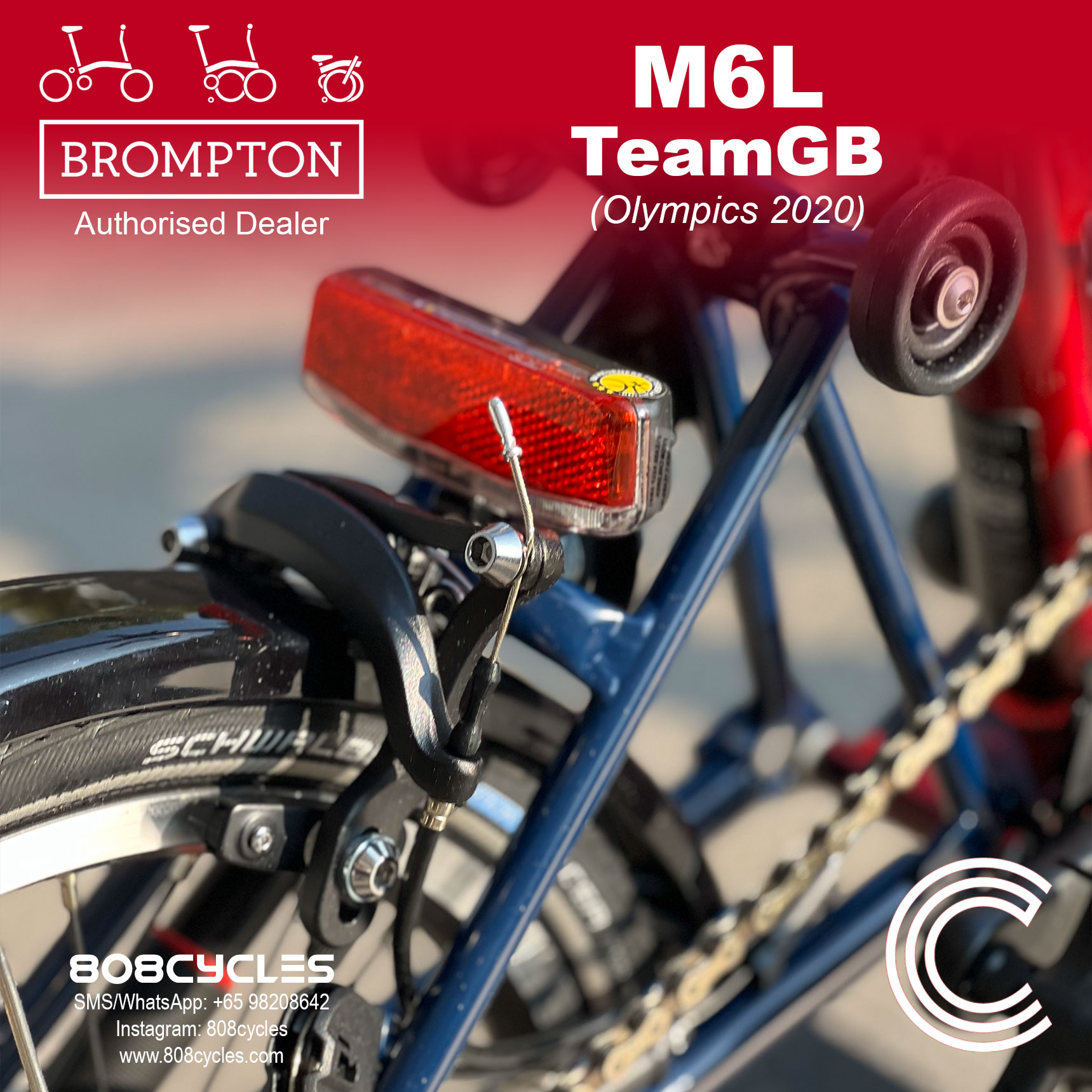 Brompton Team GB M6L – Tokyo 2020 Limited Edition - Image 12