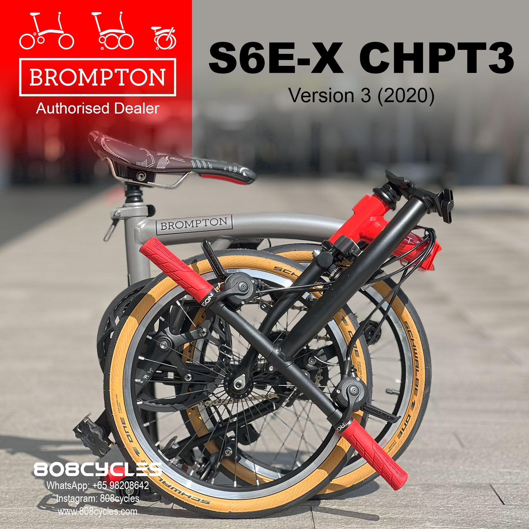 Brompton CHPT3 v3 S6E-X Superlight – 2020 Limited Edition - Image 2