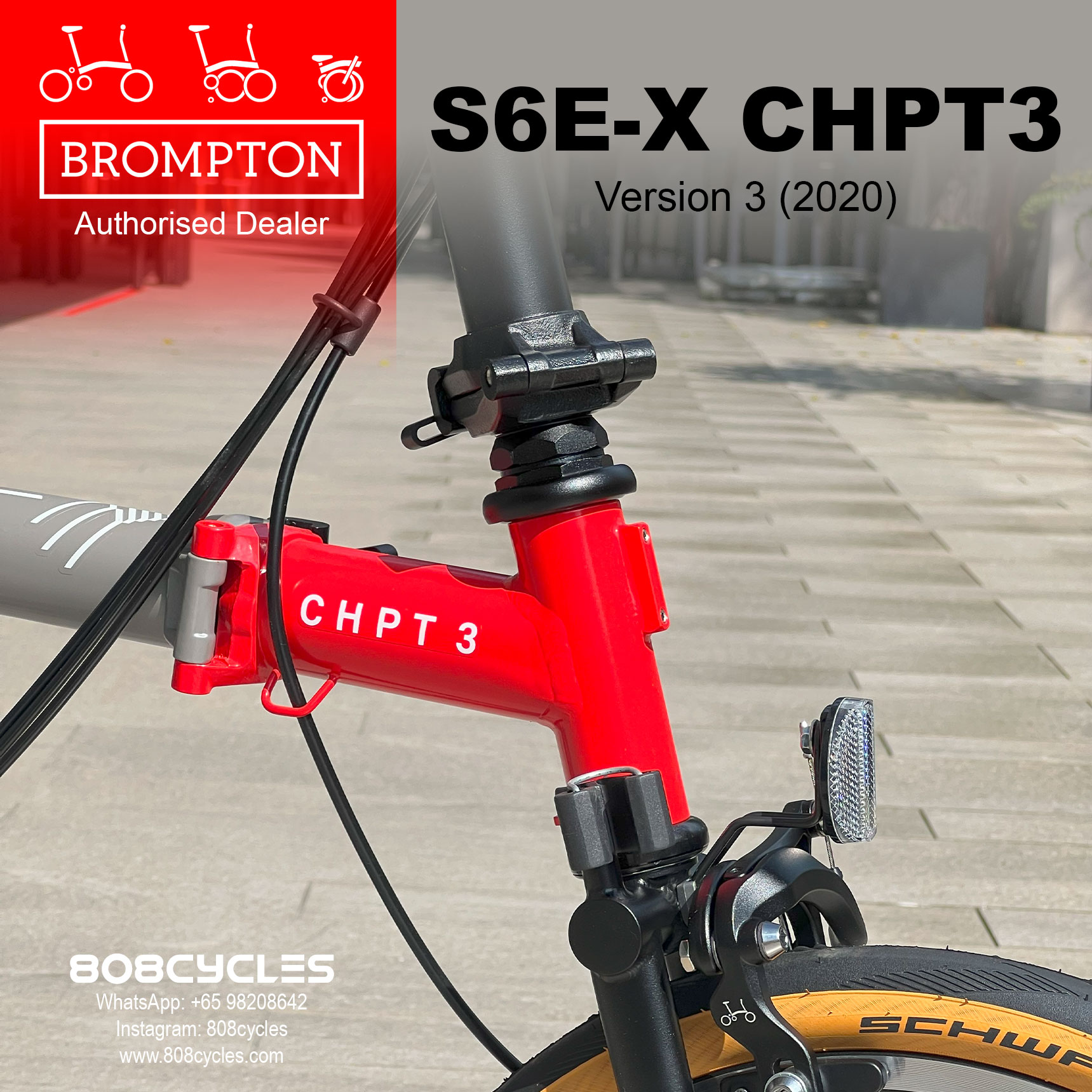 Brompton CHPT3 v3 S6E-X Superlight – 2020 Limited Edition - Image 5