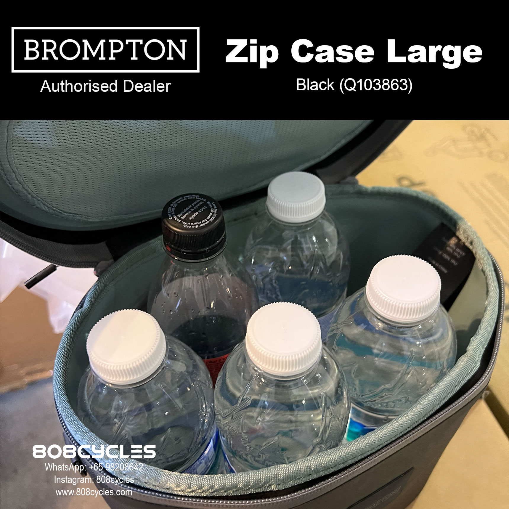 Brompton Zip Case Large – Protective Front Luggage - Image 8