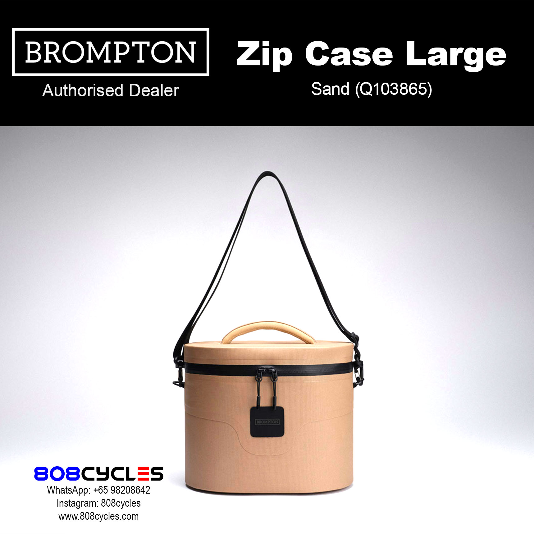 Brompton Zip Case Large – Protective Front Luggage - Image 12
