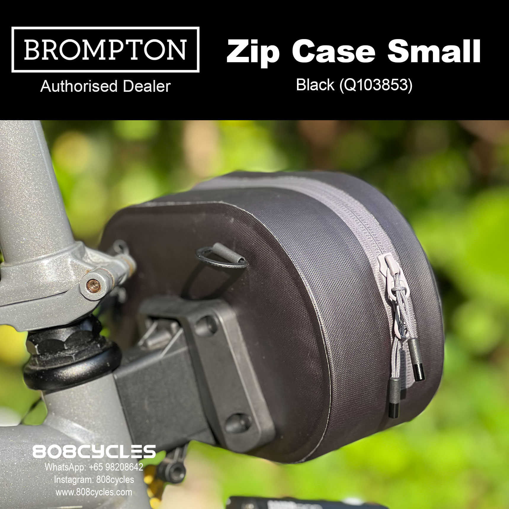 Brompton Zip Case Small – Compact Essentials Case - Image 3