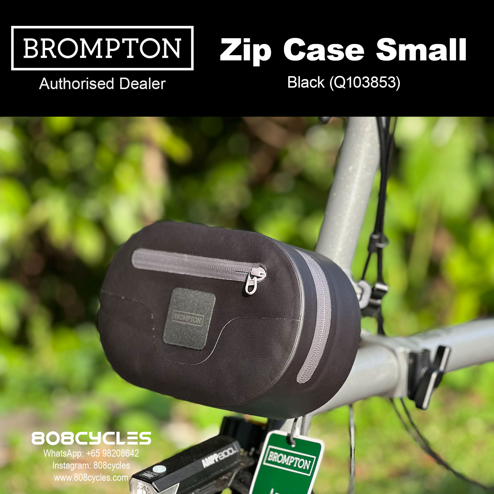 Brompton Zip Case Small – Compact Essentials Case