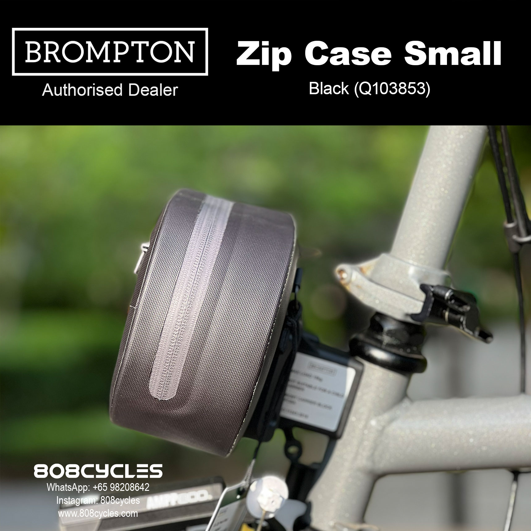 Brompton Zip Case Small – Compact Essentials Case - Image 6