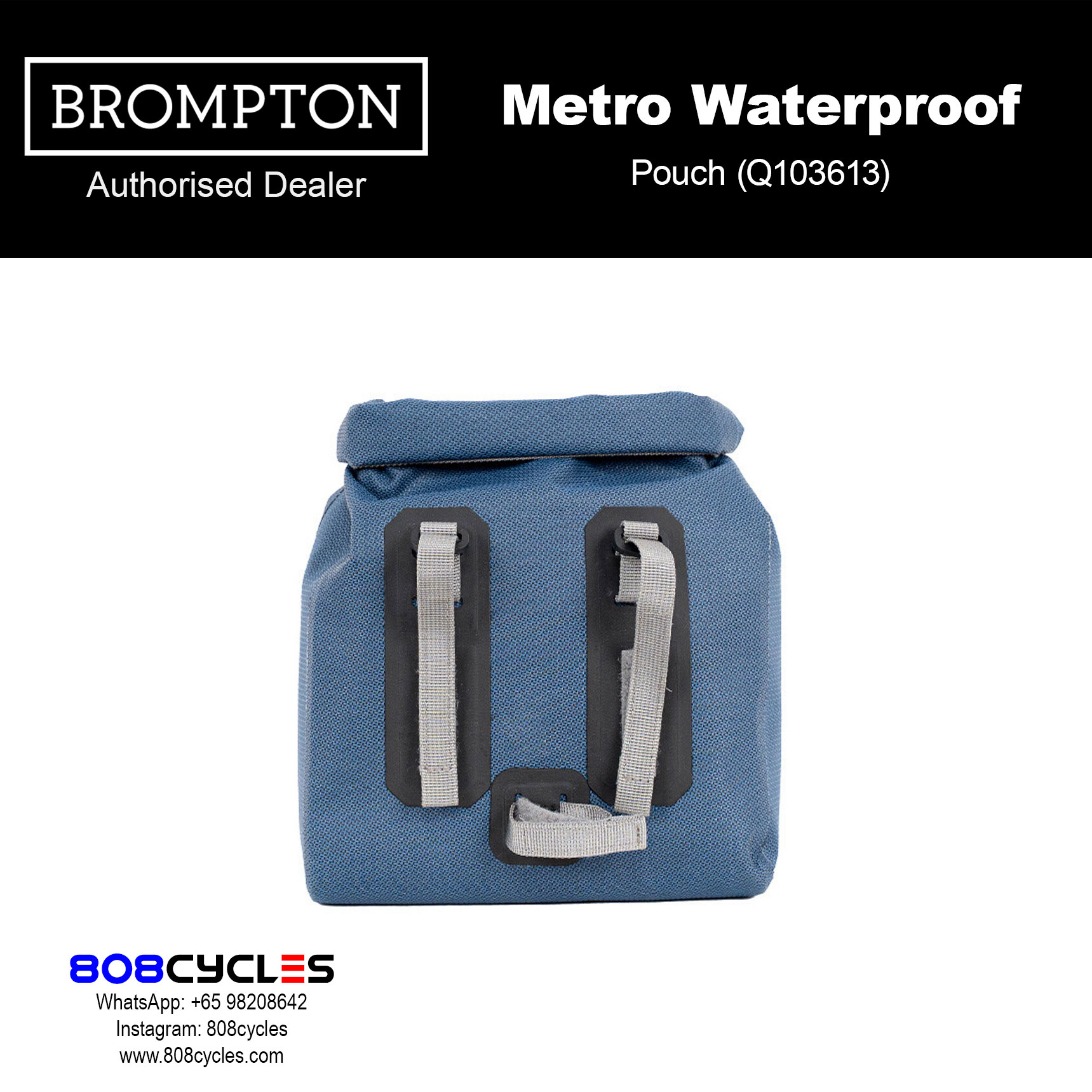 Brompton Metro Waterproof Pouch (Q103613) - Image 8