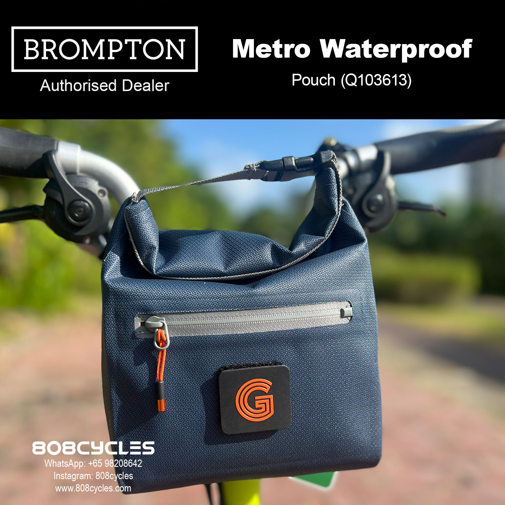 Brompton Metro Waterproof Pouch (Q103613)