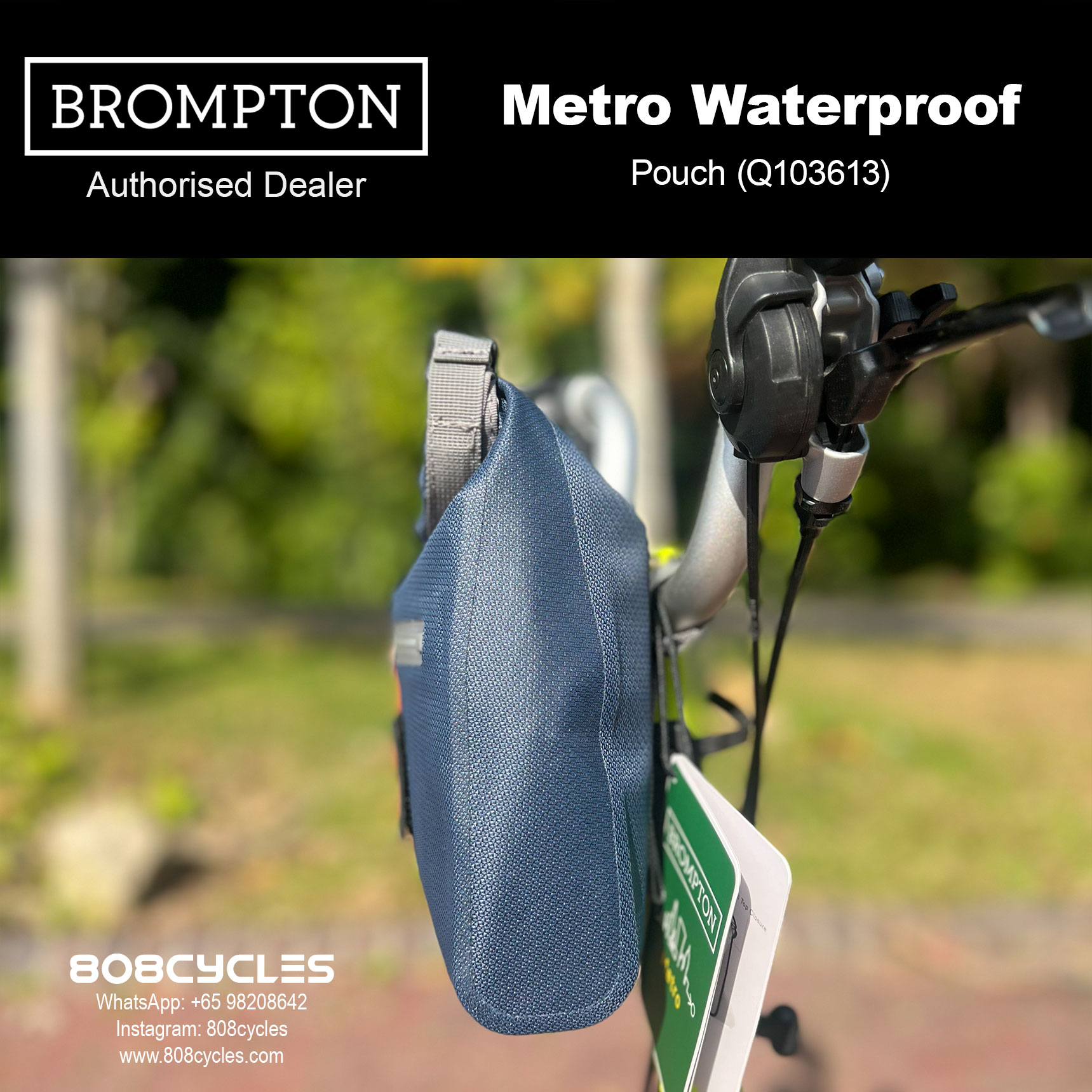 Brompton Metro Waterproof Pouch (Q103613) - Image 5