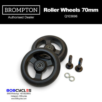 Brompton Roller Wheel Pair for G Line (70mm) Q103696