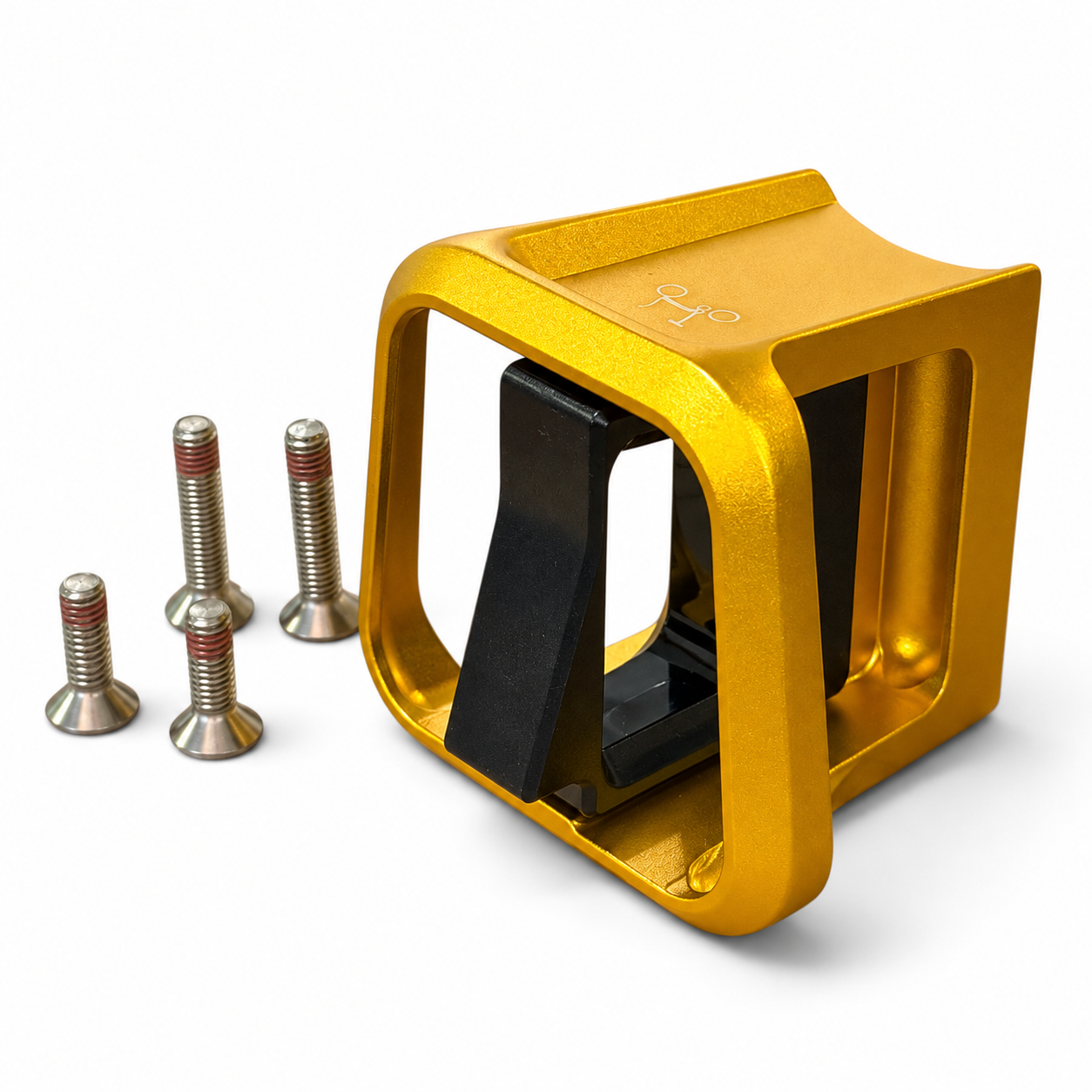 Brompton ColourLab Forged Front Carrier Block – Gold (Q104017)