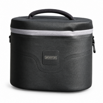 Brompton Zip Case Large 5L waterproof front bag in Black