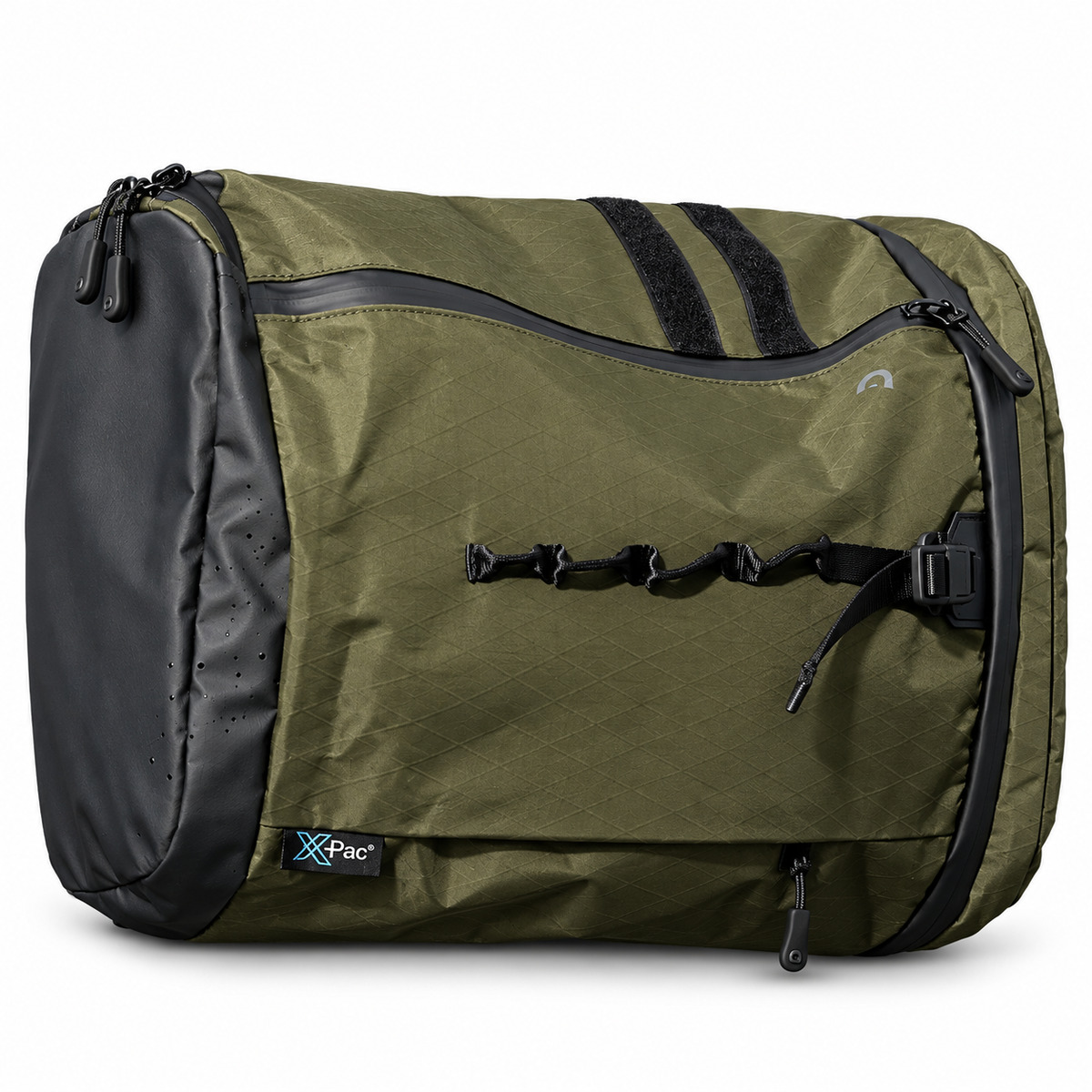 Hexa.Go Rover 20L Backpack for Brompton in green on white background