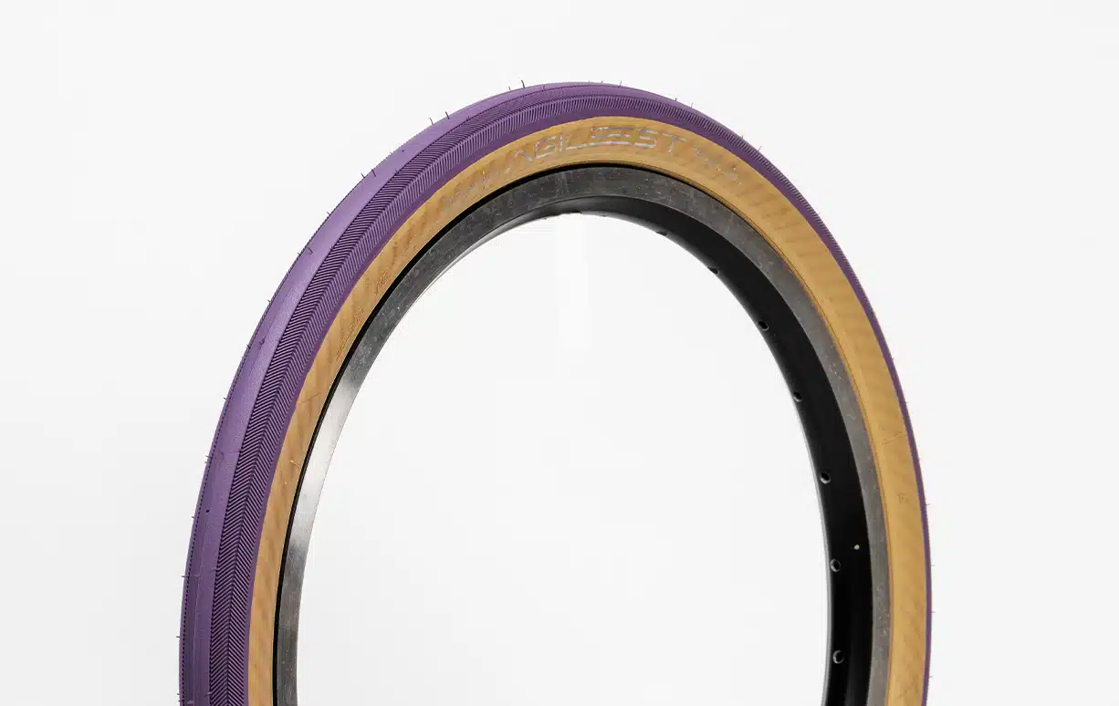 Panaracer AGILEST 16 35-349 Folding Tyre for Brompton – Purple/Amber - Image 3